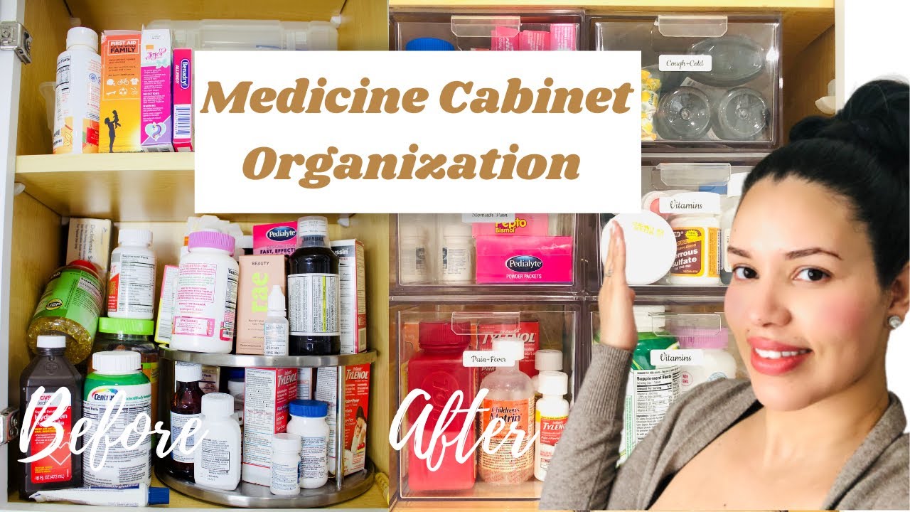 Medicine Cabinet Organization! #finds2022 #cabinetorganization #, Kitchen Cabinet Makeover