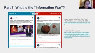 Communication as Ammunition: Winning the Information War in 2022