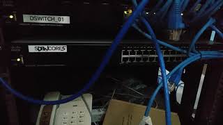 Cisco SG250-26P 26Port Gigabit PoE Smart Switch always blinking all port