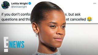 Celebrity Letitia Wright Says She's Being "Cancelled" Over Vaccine Remarks | E! News Net Worth