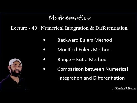 Numerical Integration & Differentiation | Lecture - 40 | GATE 2022 | Engineering Mathematics