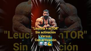 #leucine + #mtor: El interruptor del crecimiento real #hipertrofiamuscular#musculación#tips