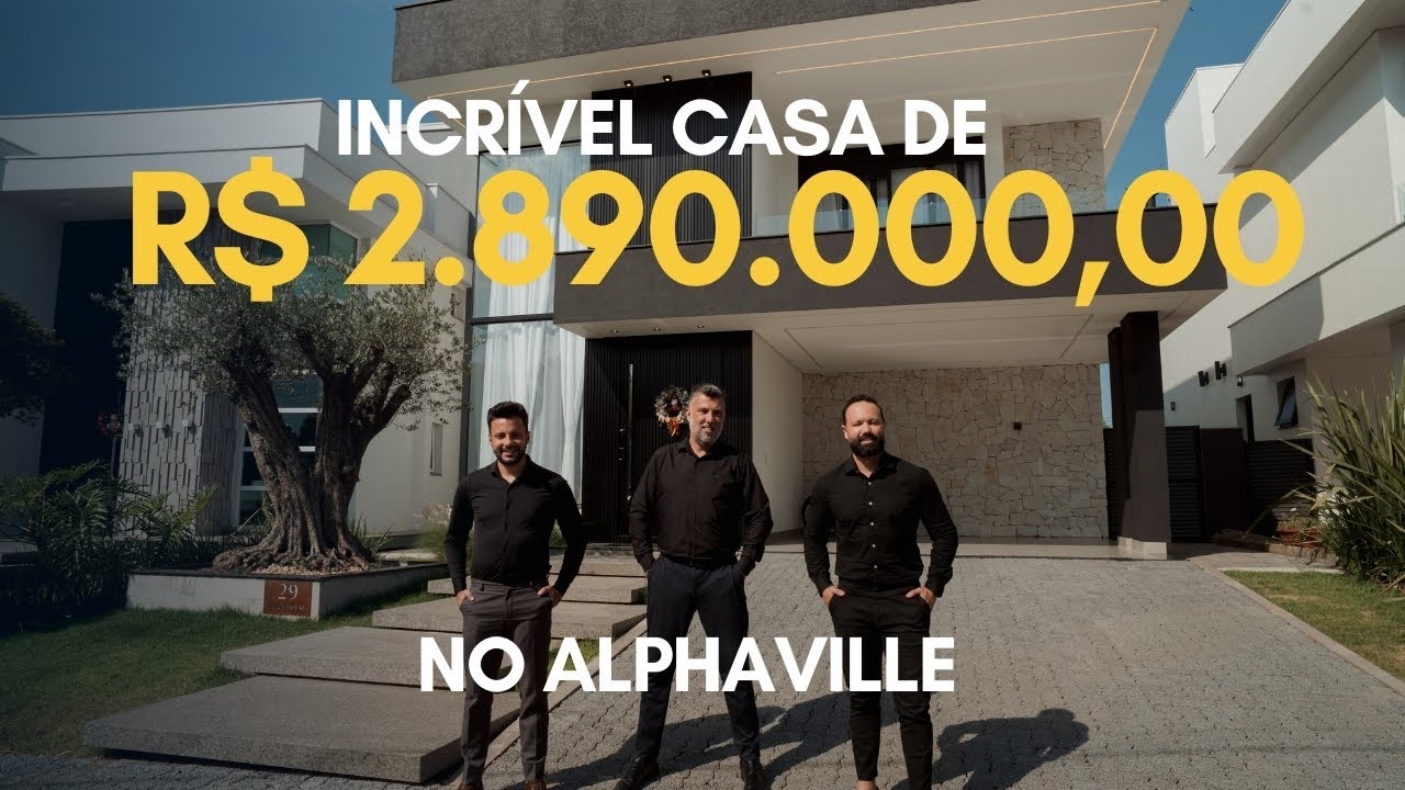 NO ALPHAVILLE POR APENAS R$ 2.890.000,00