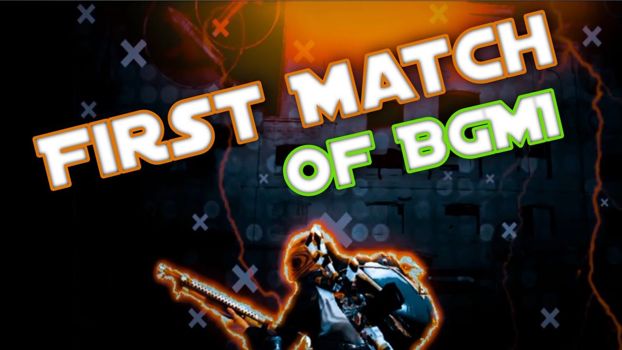 First Match of BGMI - YouTube