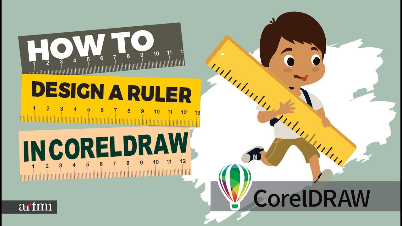 Coreldraw Ruler Ruler Design Tutorial: CorelDRAW to Laser Production - YouTube