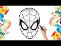 How to draw Spiderman tattoo || Spiderman tattoo design || tattoo of Spiderman