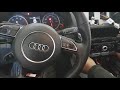 DIY How to Install 10.25" Android navigation backup camera Audi A5 Q5 A4