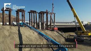 71/91 Interchange Project Sky Tour - Week of October 2, 2023