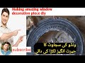 Young Guy Making amazing window decoration piece diy | how to make fiberglass mold+farma #howtomake