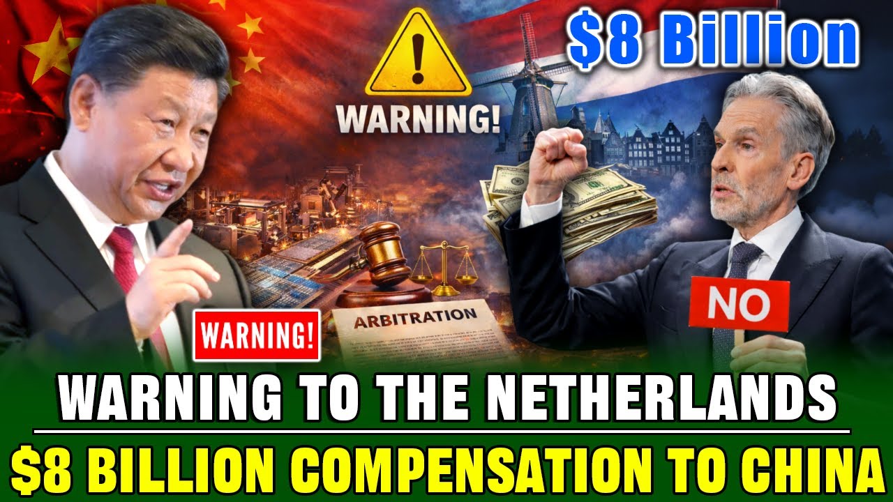 Warning to the Netherlands! China Formally Demands $8 Billion in Compensation from the Netherlands