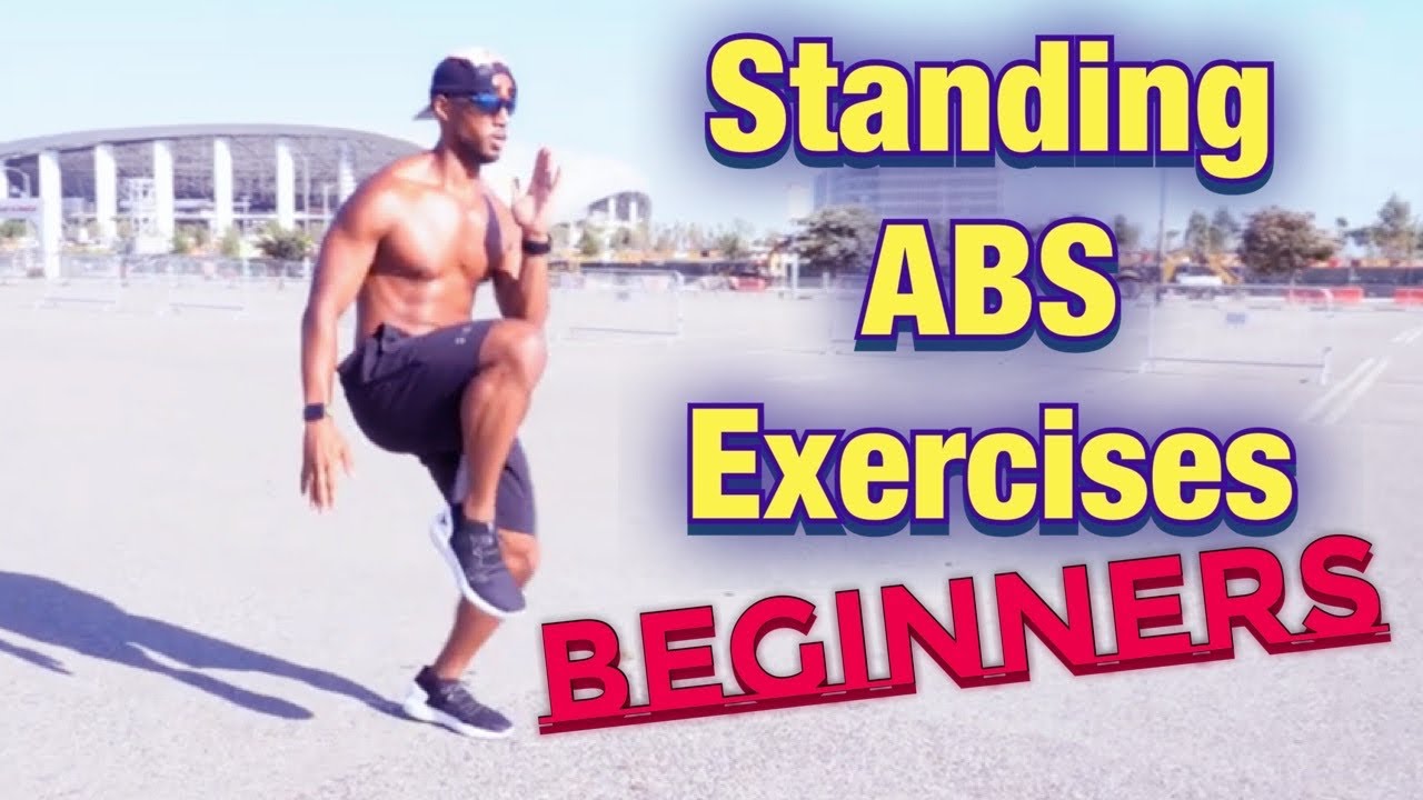Standing ABS HIIT Workout How To Get a Flat Tummy For Beginners YouTube