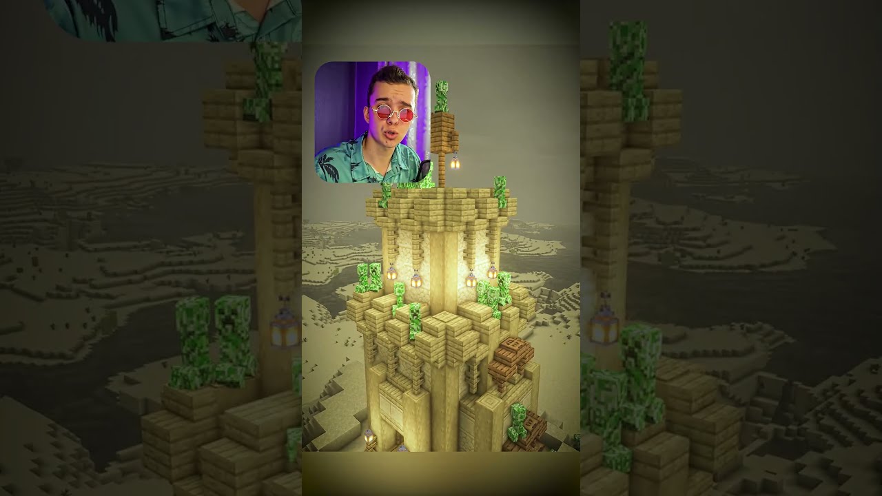 The ONLY Working Creeper Defense in Minecraft #minecraft #shorts