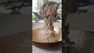 CHIA PROTEIN PUDDING | vegan, dairy free &amp; gluten free | Macros per serving (chia pudding