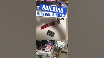 Construção de uma pequena máquina de Pinball Virtual - Parte 1! #shorts