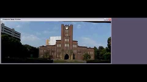 Video Mosaicing using a High-frame-rate Camera