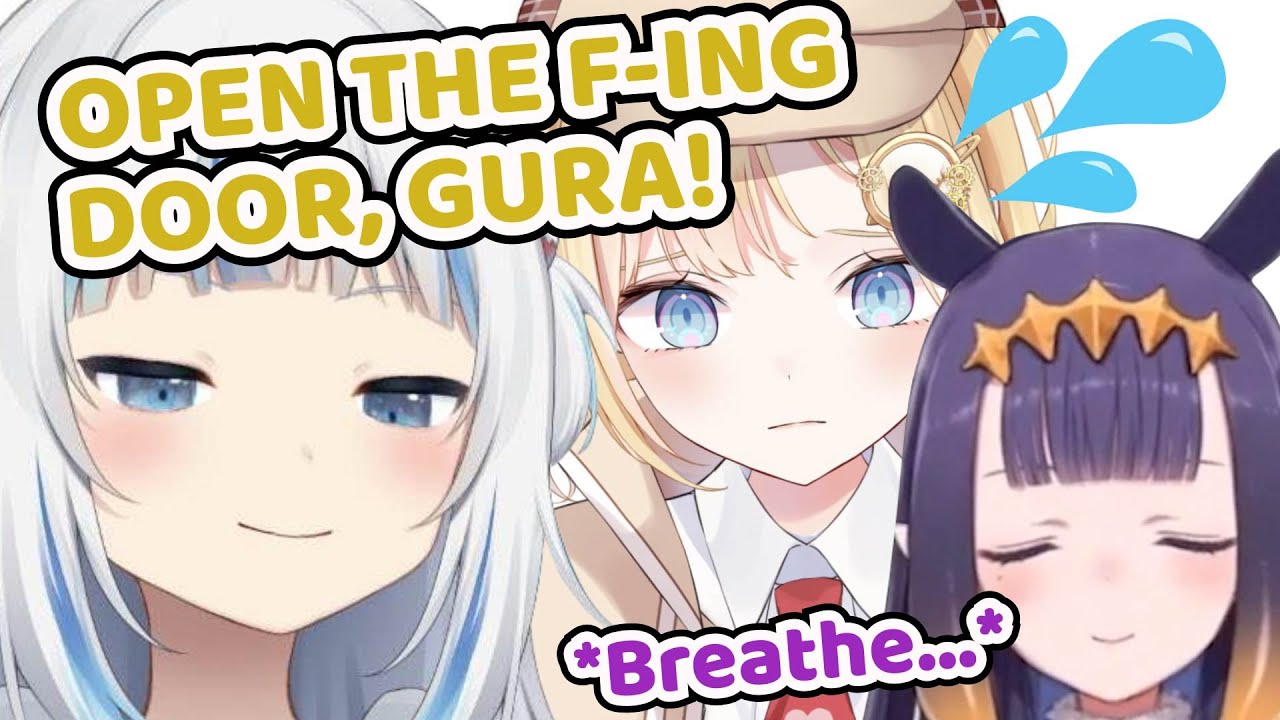 Gura Is Messing Around While Her Teammates Are Being Hunted Down【Hololive EN | Gura x Ina x Watson】