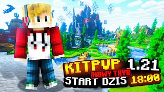 Jedyny TAKI serwer MINECRAFT KITPVP 1.21 *start dziś 18:00*