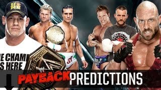 WWE Payback 2013 PPV Predictions