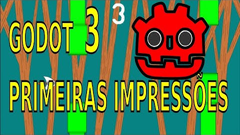 Minhas primeiras impressões sobre a Godot 3!