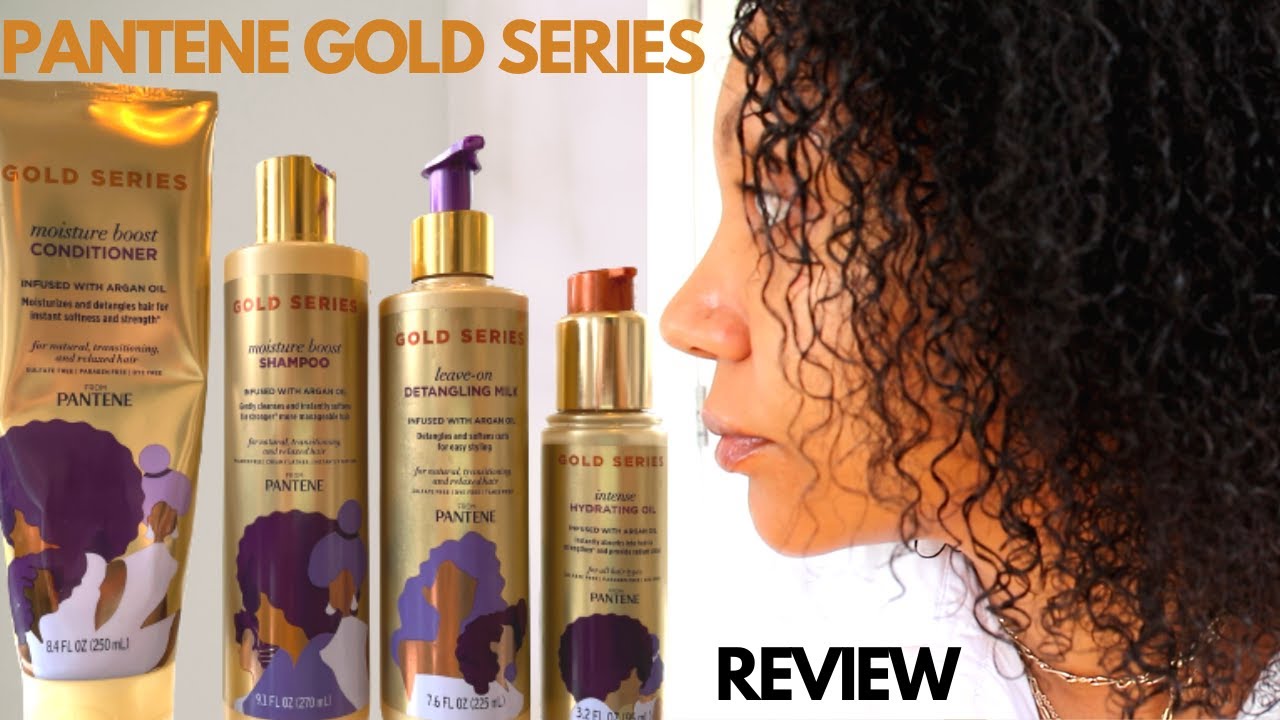 ОБЗОР СЕРИИ PANTENE GOLD | СМЫТЬ И ИДИ | НАТУРАЛЬНЫЕ ВОЛОСЫ
