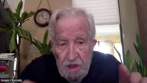 Noam Chomsky on Minimalist Program and Evolution of Language