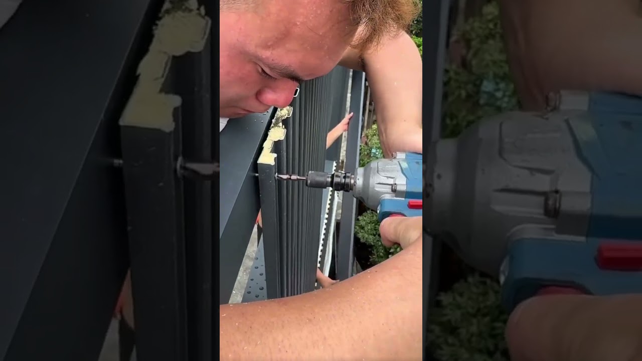 process of installing aluminum walls easily 