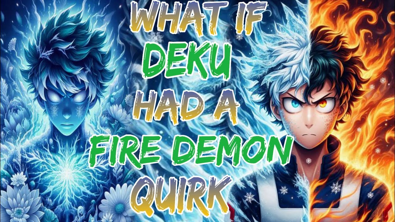 What if Deku had a fire Demon Quirk