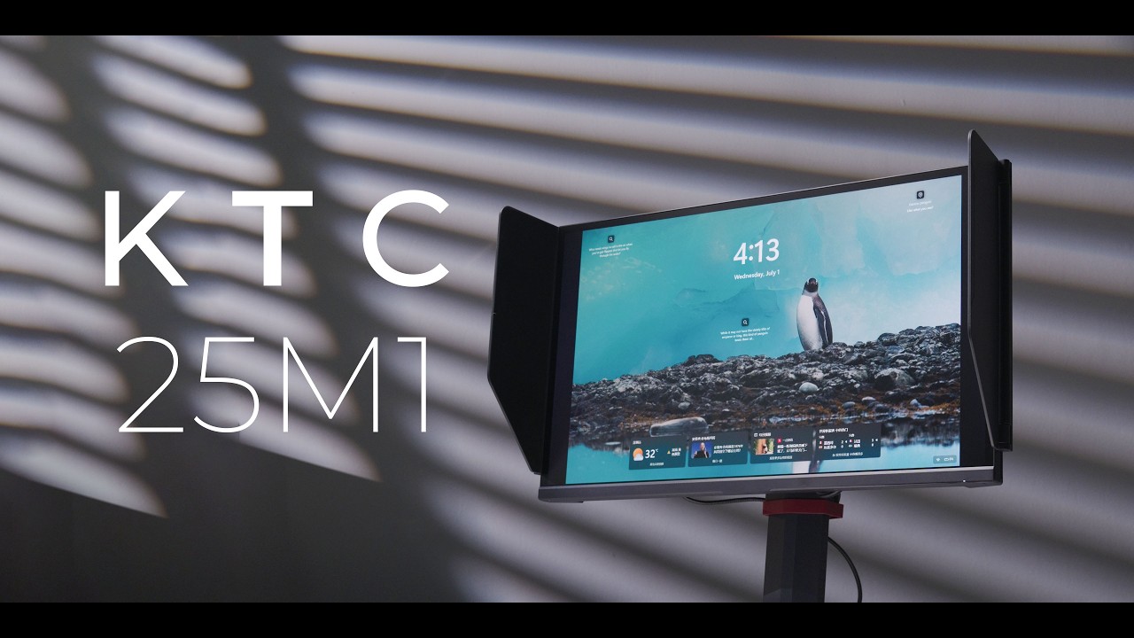 KTC Master 25M1 Gaming Monitor Review: 400Hz For Under $350! - YouTube