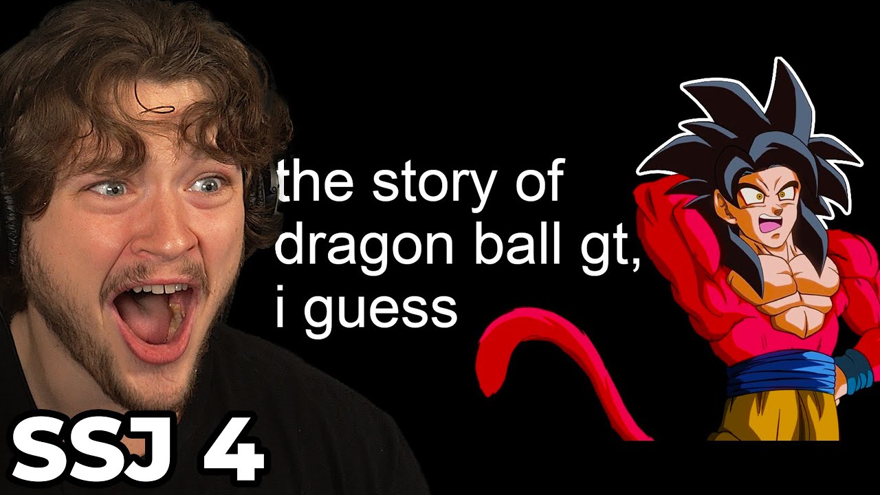 вся история Dragon Ball GT, я думаю [РЕАКЦИЯ]