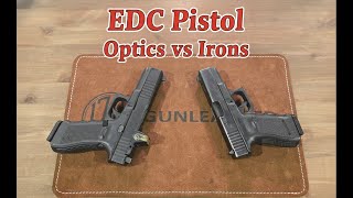 Red Dot vs Iron Sights for Concealed Carry | Pros and Cons Explained