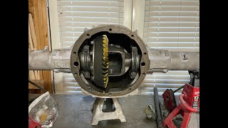 78 Camaro Restoration ep28  GM 10 Bolt Ring and Pinion Gear Installed!!