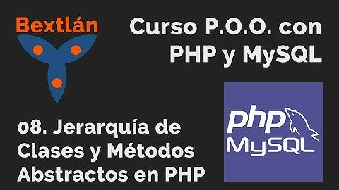 Curso POO con PHP: 8. Jerarquía de Clases y Métodos Abstractos en PHP - #jonmircha