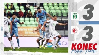 Sestřih: MFK Karviná 3:3 Slavia Praha (FORTUNA:LIGA)