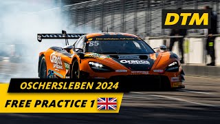 Re-Live Free Practice 1 | Motorsport Arena Oschersleben | DTM 2024