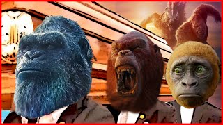 All King Kong Vs Titans Fights | Godzilla x Kong -  The New Empire  Coffin Dance Song ( Cover )
