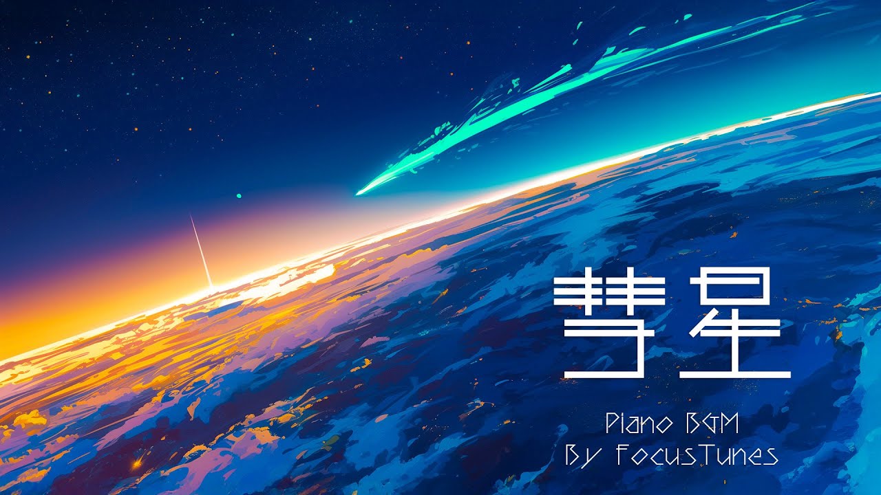 [PianoBGM] 彗星 | 作業 勉強 散歩  創作活動 chillout relax etc...