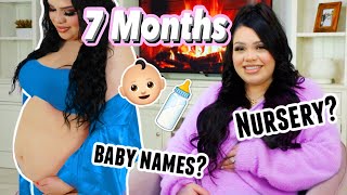 7 MONTHS PREGNANT! Planning the Nursery, Baby Names + More!