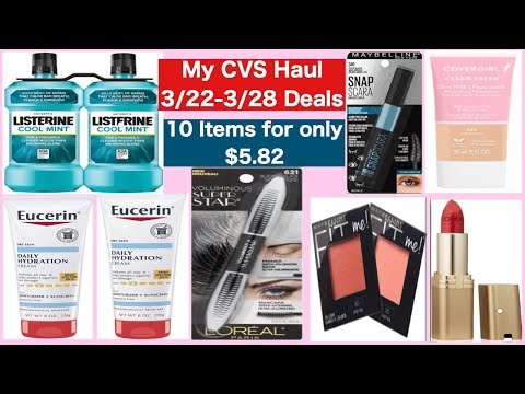 CVS COUPONING HAUL (March 22-March 28 CVS DEALS) PRINTABLE AND DIGITAL COUPONS