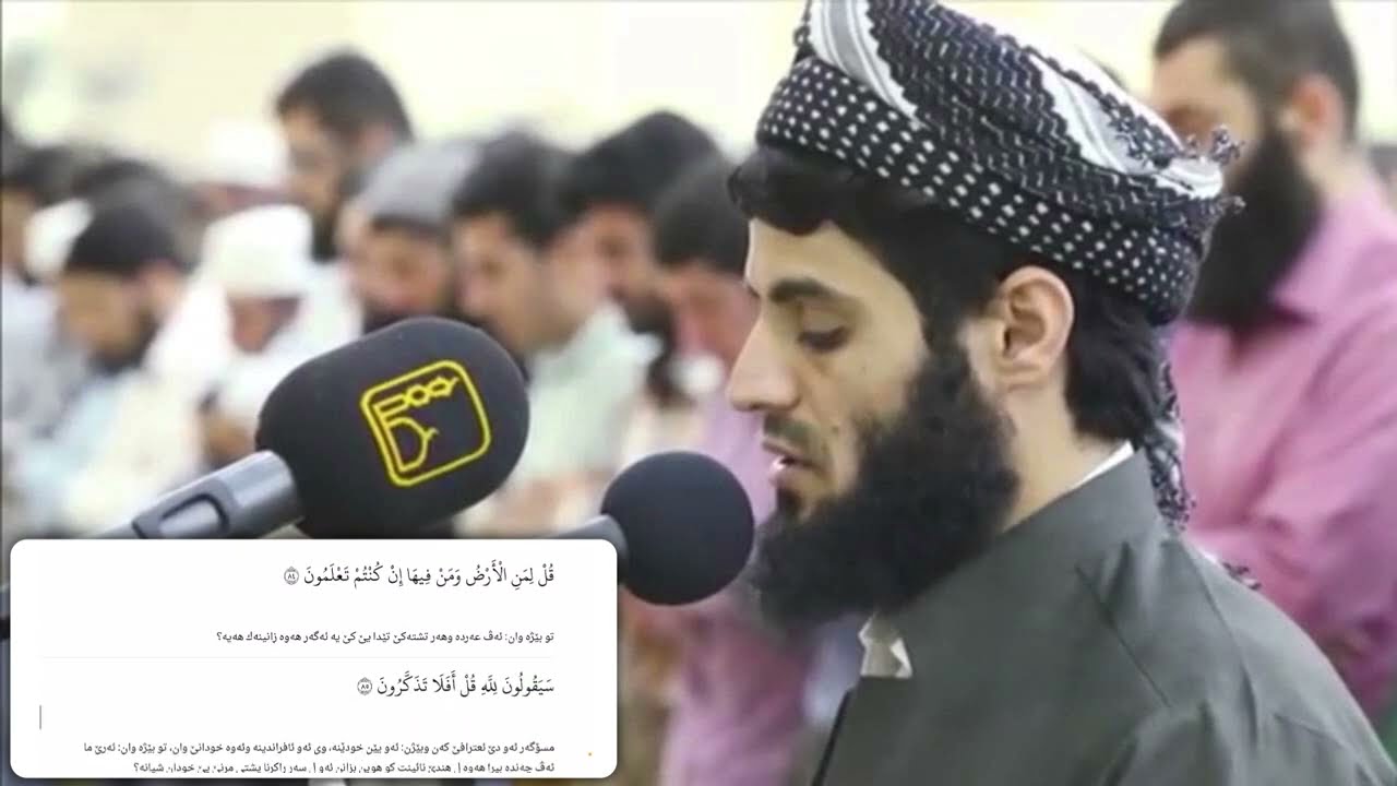 قارئ الشيخ رعد الكردي فيديو قديم | سورة (المؤمنون)