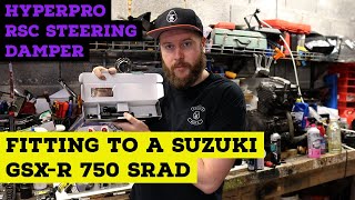 Hyperpro RSC Steering Damper Fitting | Suzuki GSX R 750 SRAD