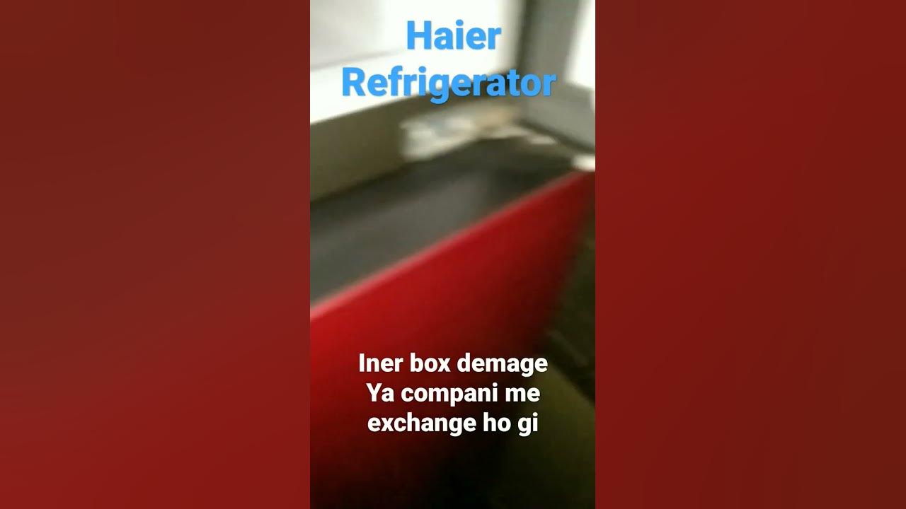 Haier refrigerator agar ap ki iner sheet kharab hai to ap ki
