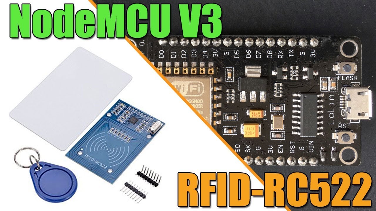 nodeMCU V3 + RFID-RC522 - YouTube