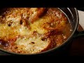 たった20分で作れる!まるで10時間煮込んだかのような深い味わいの『オニオングラタンスープ』#フレンチシェフの引き算レシピ