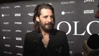Jonathan Roumie (The Chosen) interviewed for his new movie "Solo Mio" with Kevin James