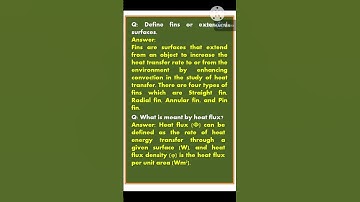 Heat Transfer Viva part-7/ interview Questions/ Mechanical/Thermal Engineering