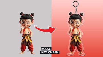 How to create Key chain in Adobe Photoshop   Key chain effect Tutorial