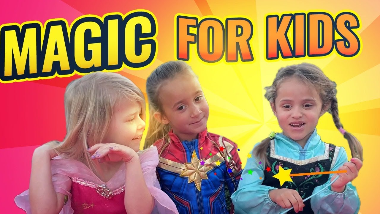 Kids Pretend Play with Magic and Toys for Children - YouTube