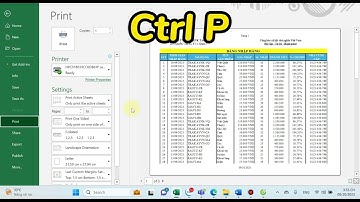 Định dạng bảng tính để in ấn trong excel