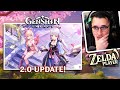 Breath Of The Wild Player REACTS to Genshin Impact 2.0!! (New Version Special Program)