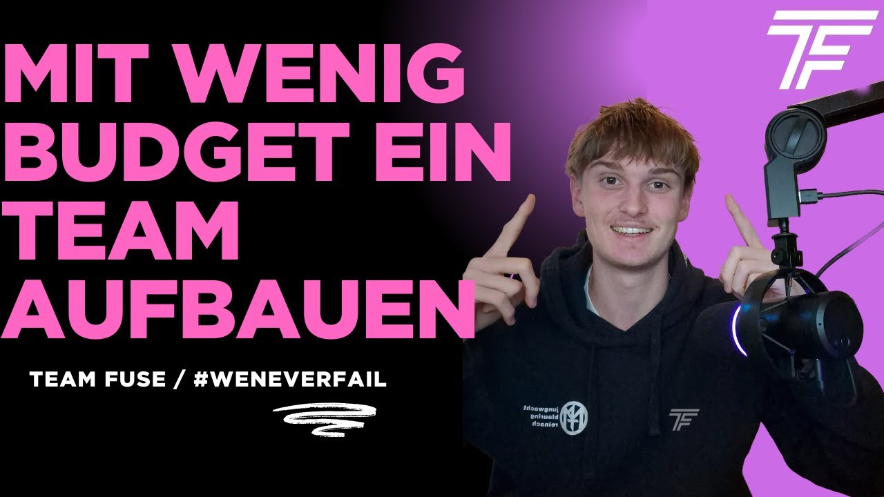 Mit 0€ Budget zum starken eSport-Team 💥 – So geht’s wirklich!
